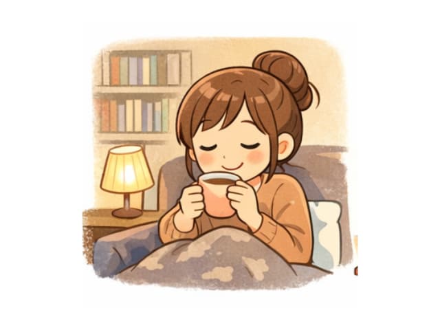 勉強を休んでいる画像