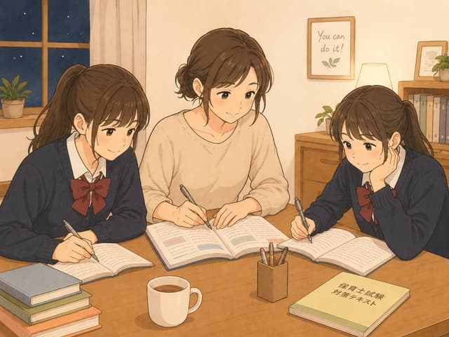 勉強風景