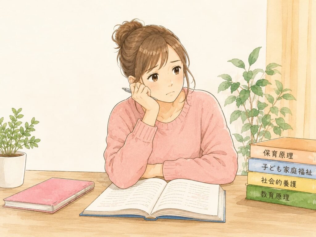 不安そうな女性